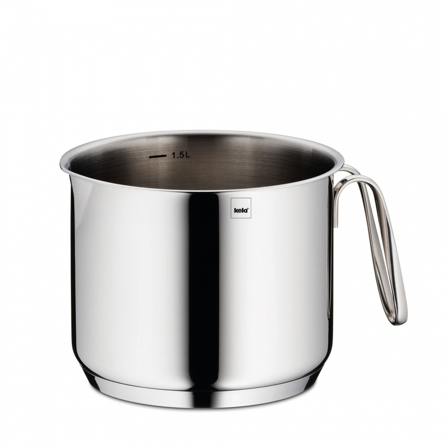 Garnek do mleka, stal nierdzewna, 1,6 l, śred. 14 x 12 cm