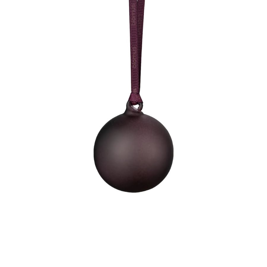 Zestaw 4 bombek JUHLA, midnight plum