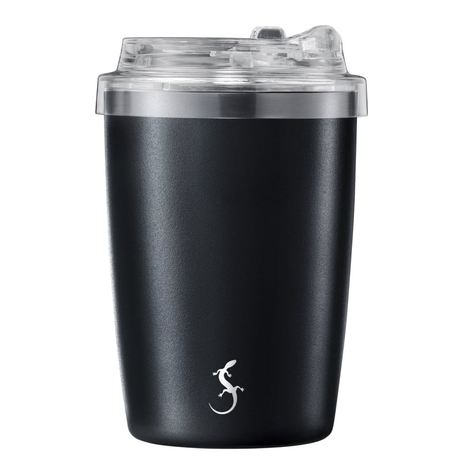 Termiczny kubek do kawy, stal nierdzewna/tworzywo sztuczne, 0,3 l, czarny