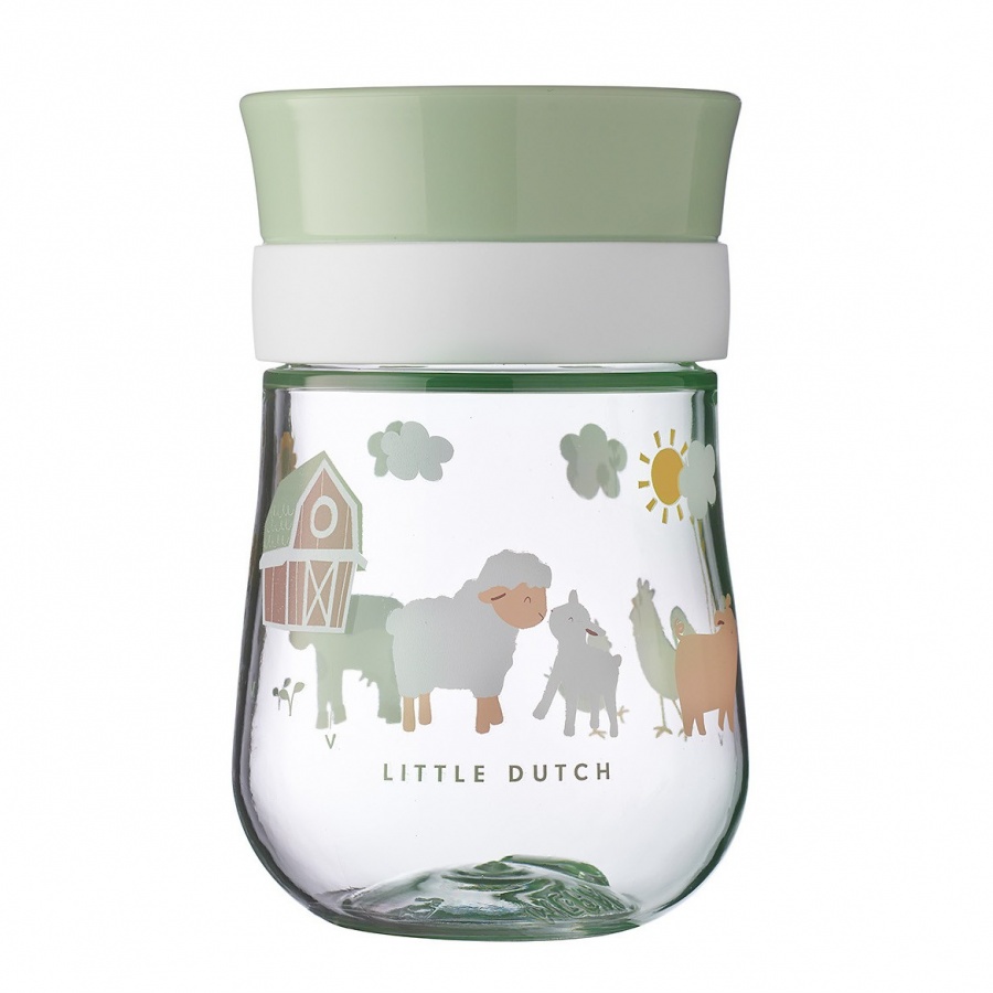 Kubek dziecięcy treningowy do nauki picia mio 300 ml little farm 108016065243