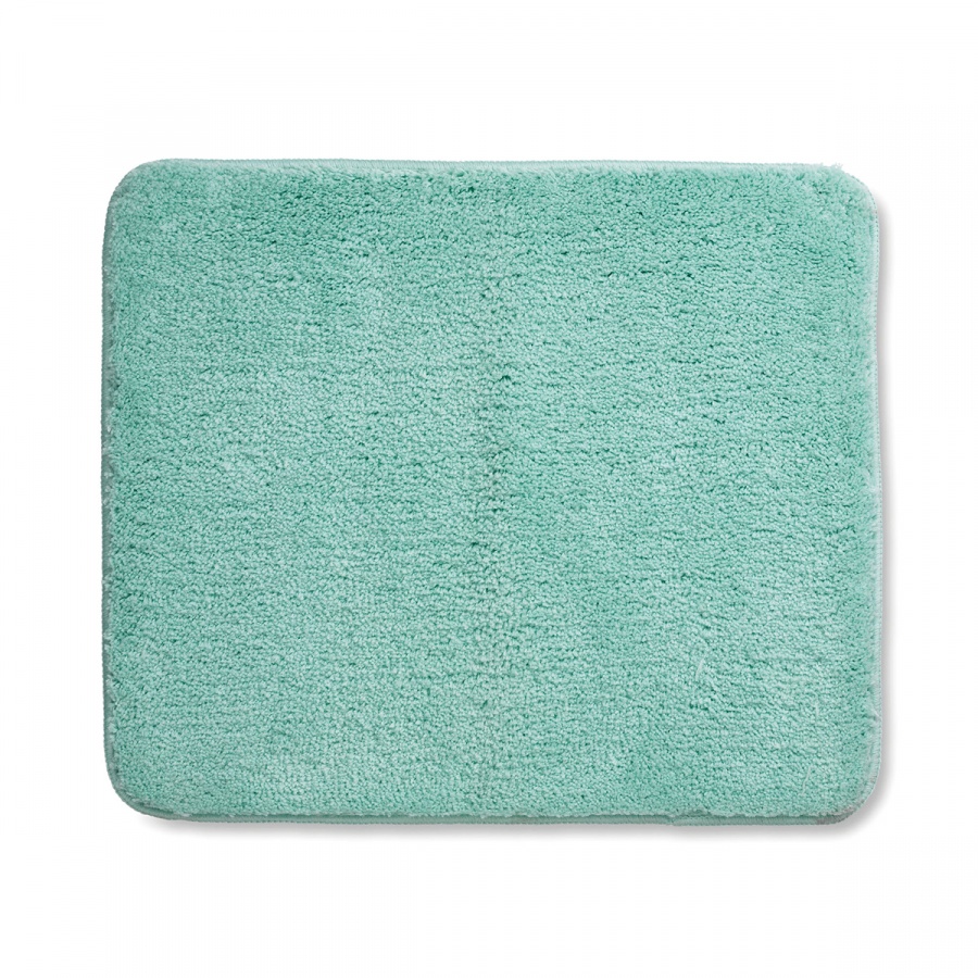 dywanik łazienkowy z mikrofibry, 1500g/m2, 100 x 60 cm, miętowy