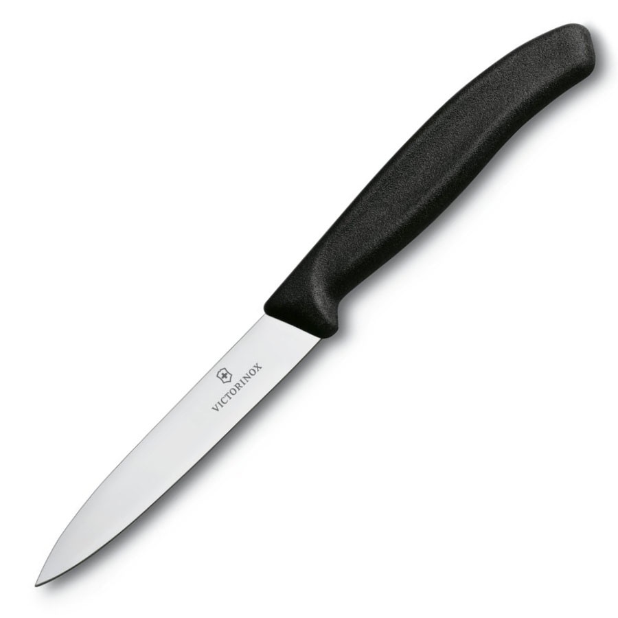 VICTORINOX - Nóż do warzyw i owoców 10 cm - czarny