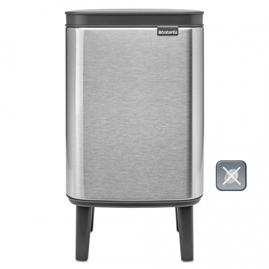 Brabantia 227103 - bo waste bin hi - 4 l - steel fpp