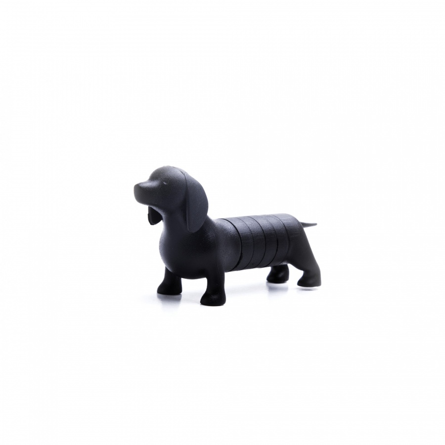 Magnes Dachshund pies czarny 10174-BK