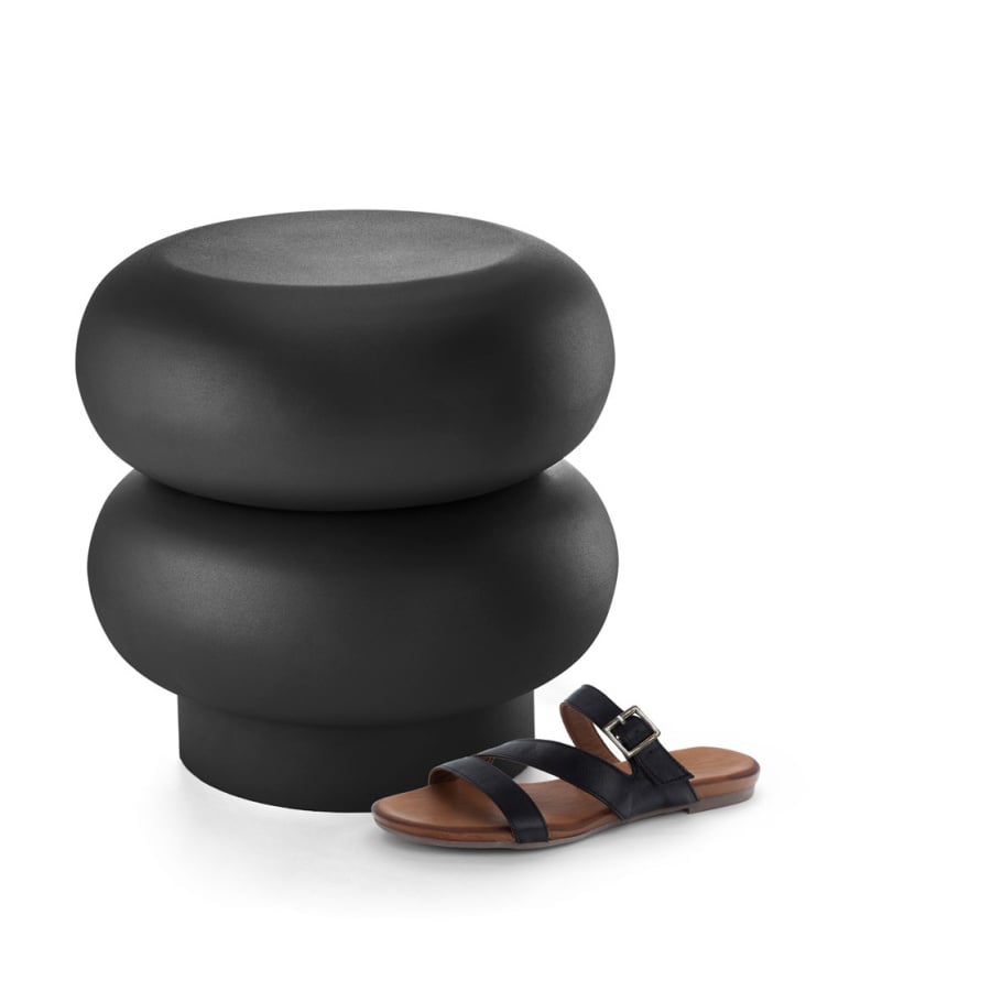 Hocker CHARLY, grey-brown