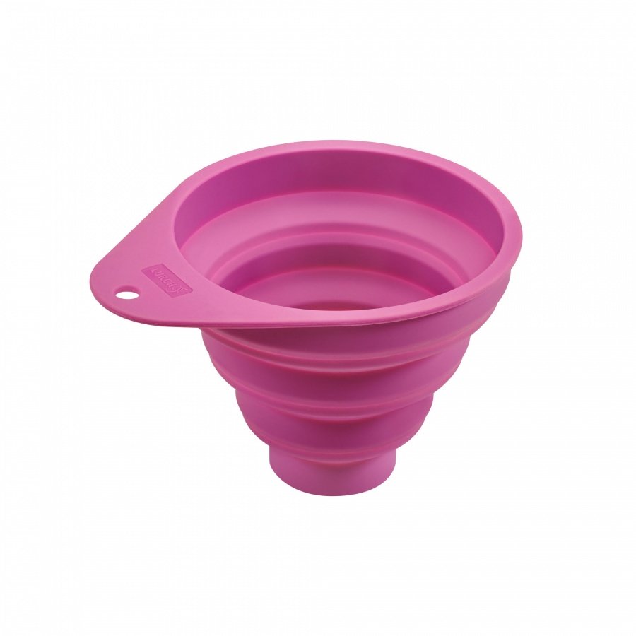 Lejek szeroki, składany, silikon, 15,5 x 12,5 cm