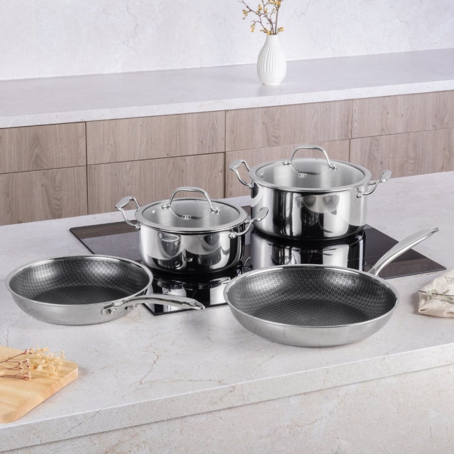 Zestaw garnków i patelni 6 el. Berlinger Haus Eternal Collection BH-8517