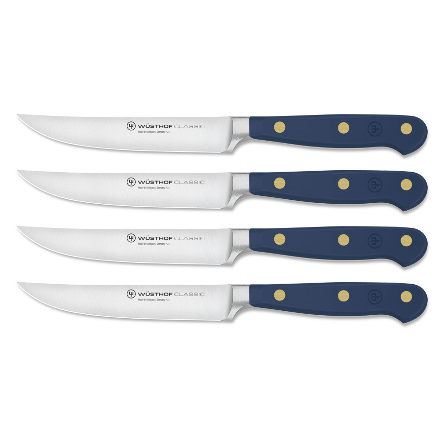 Classic colour zestaw noży stekowych niebieski