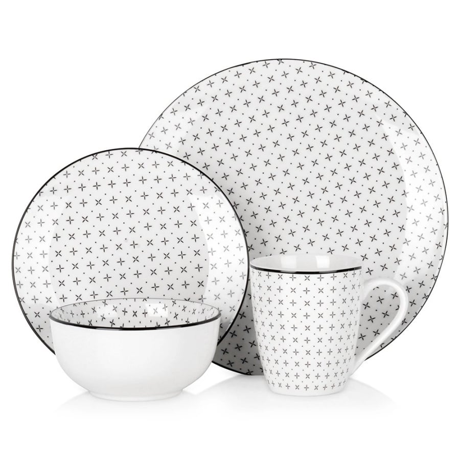 Zestaw serwis obiadowy porcelanowy 16 el.