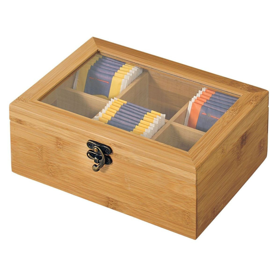 Kesper pojemnik na herbatę bambus fsc 22x14x9 cm