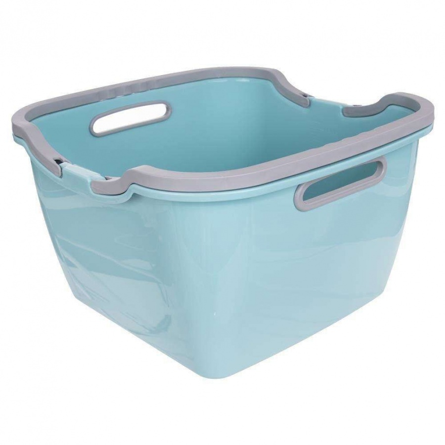 Miska z uszami, uchwytami, 22 l, wiadro kwadratowe