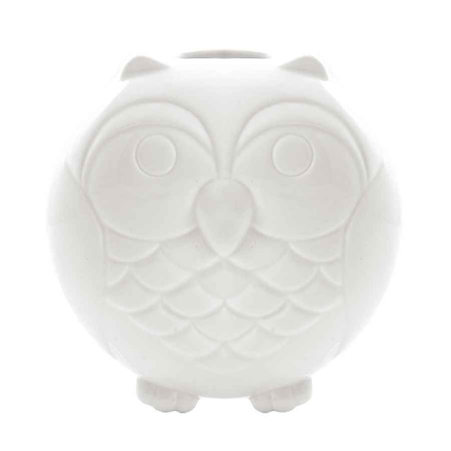 Nawilżacz powietrza leopoldina sowa - biały, 18 cm