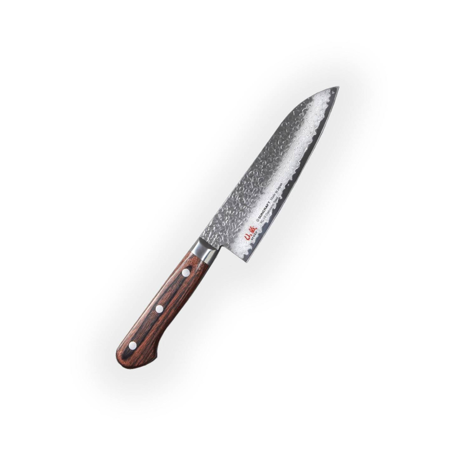 Nóż kuchenny Suncraft SENZO UNIVERSAL Santoku 165 mm [FT-01]
