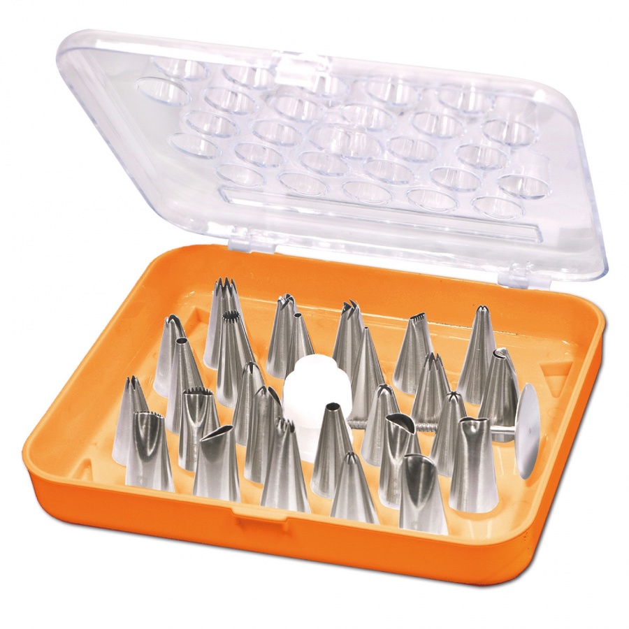 Zestaw końcówek cukierniczych 29 szt