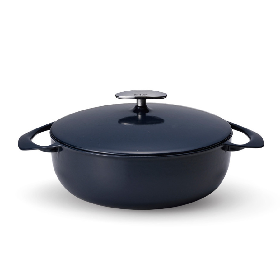 Garnek żeliwny UNILLOY Indigo 24 cm [US240NE]