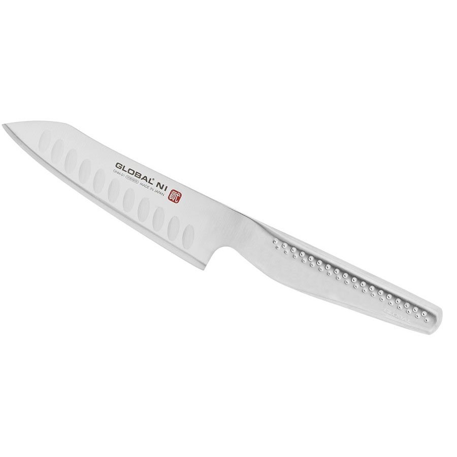 Global NI Nóż do warzyw 14 cm - żłobiony