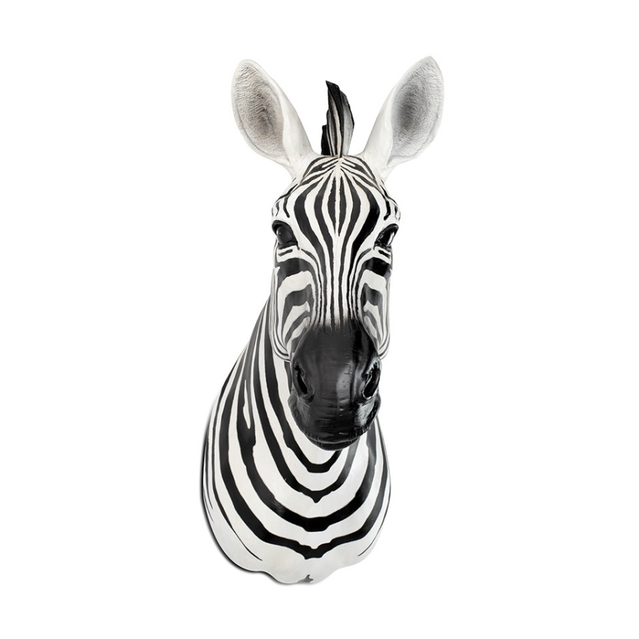 Kare dekoracja ścienna zebra