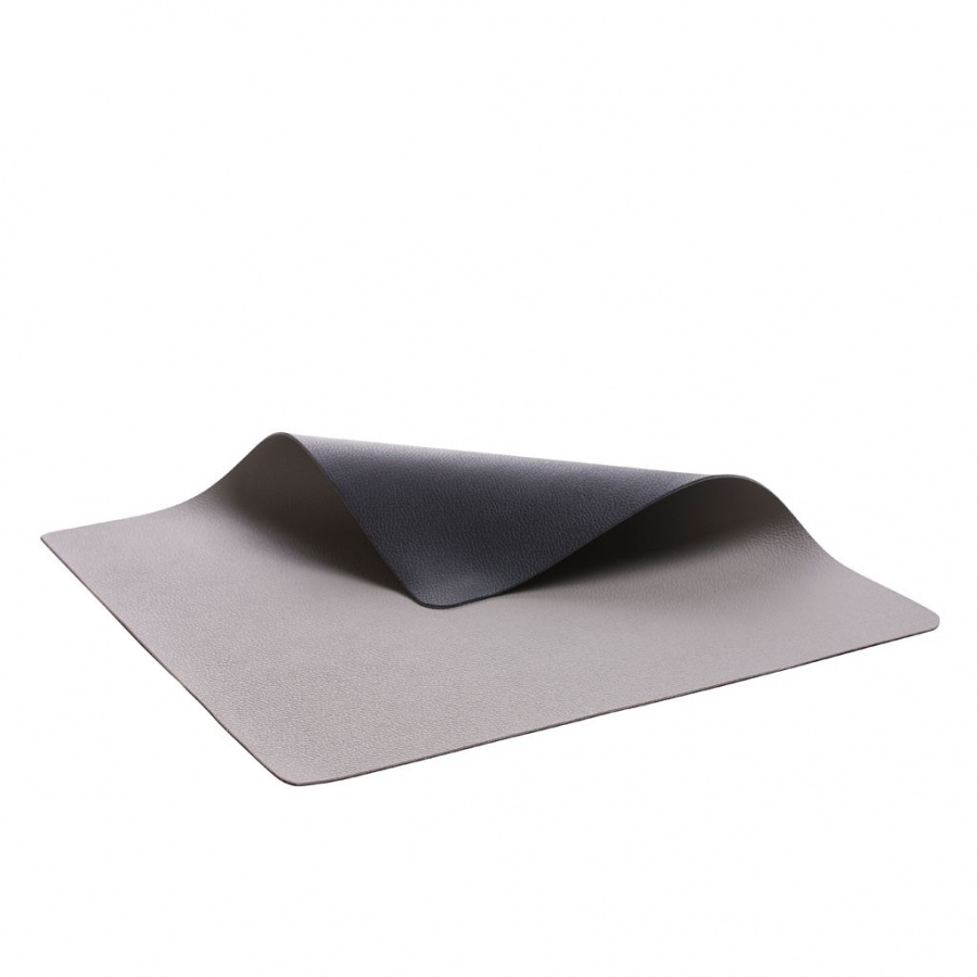 Podkładki pod talerze 46x33cm 4szt. czarny/szary 15156