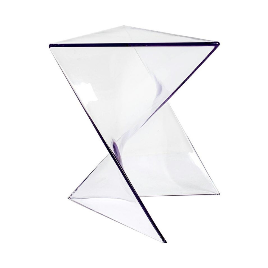 Stolik zik transparentny