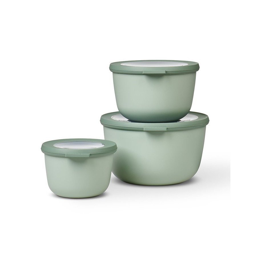 Zestaw 3 misek cirqula okrągła 500 1000 2000 nordic jade 106231094700