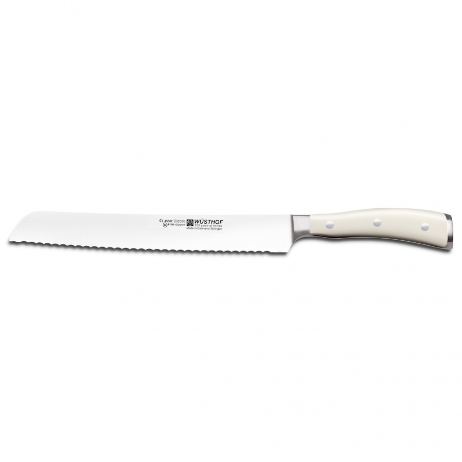 Nóż do chleba 23 cm - Classic Ikon Creme