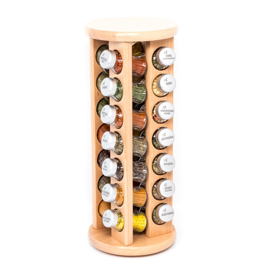 Stojak obrotowy z przyprawami 28S matowy 26214