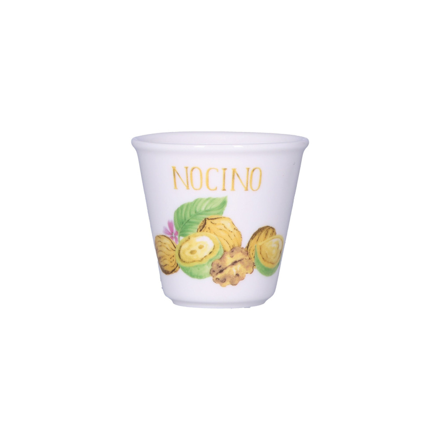 Zestaw 6 kieliszków na likier nocino liquorelli - biały, 75 ml