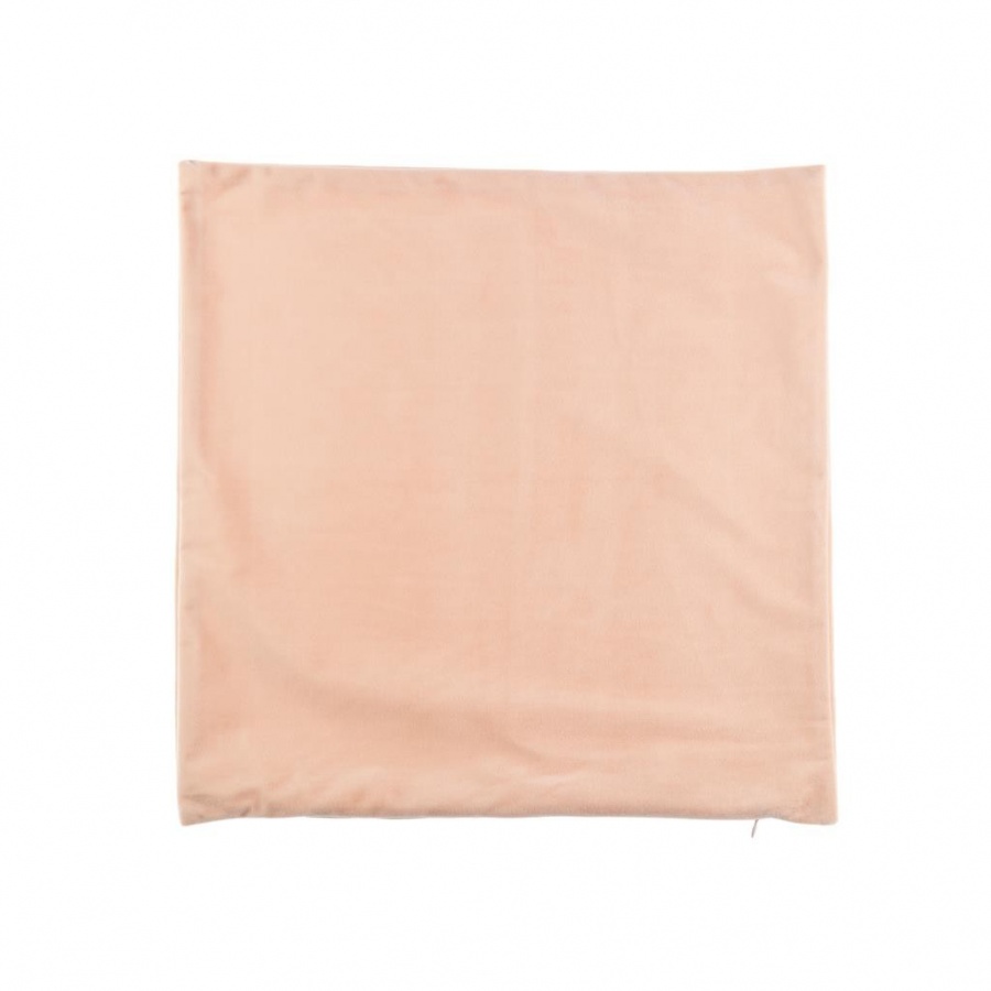 POSZEWKA VELLUTO 45X45CM PUDROWY RÓŻ