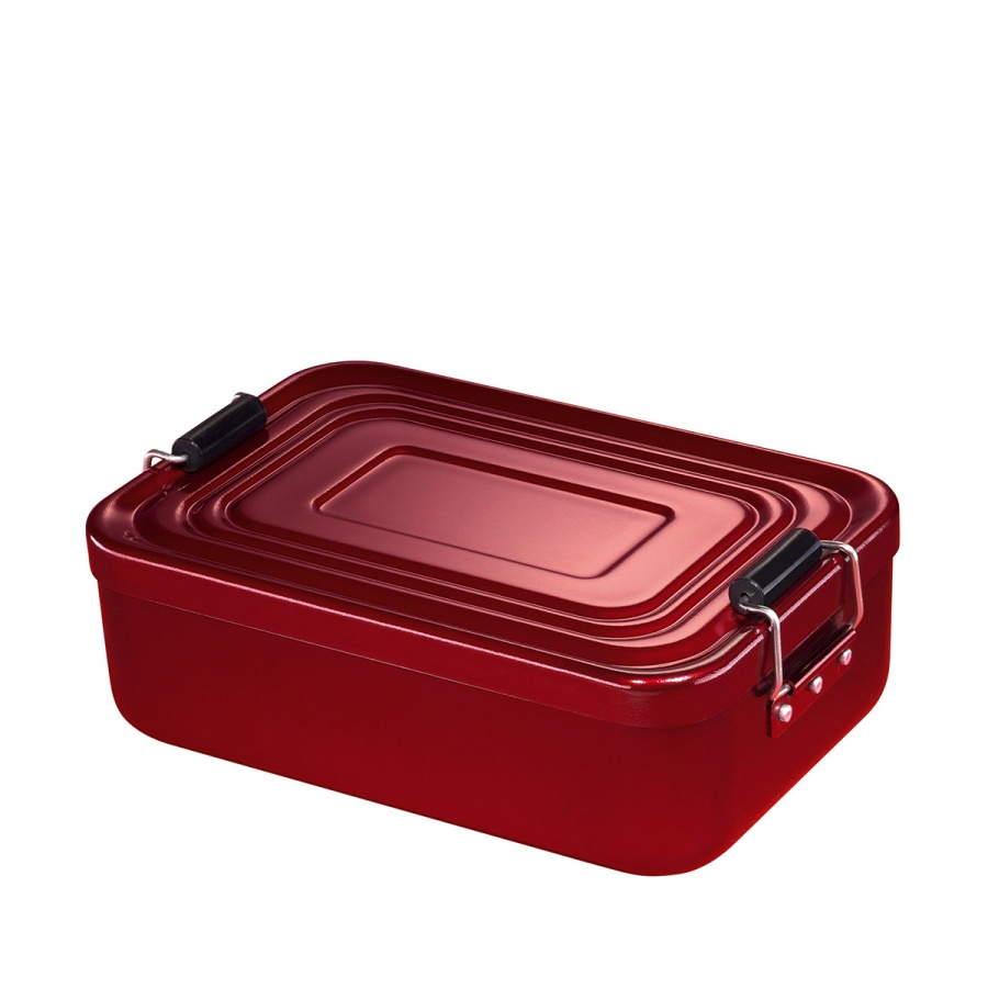 pojemnik na lunch, 18x12x6 cm, czerwony