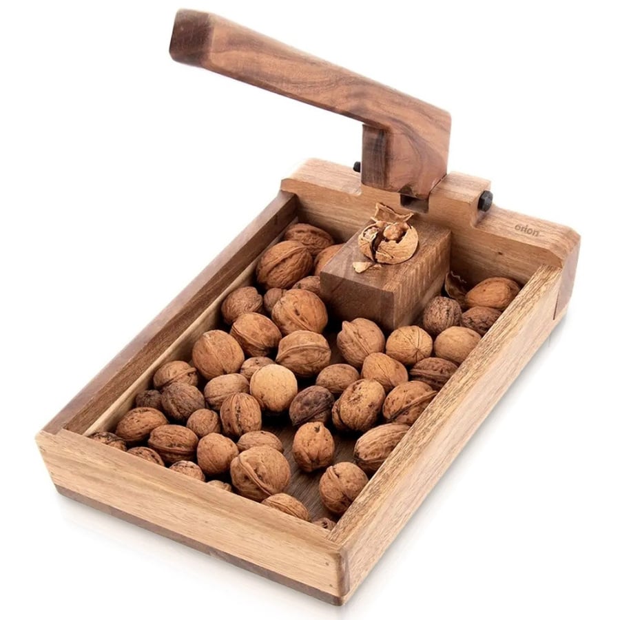 Dziadek do orzechów drewniany 25x18x10 cm