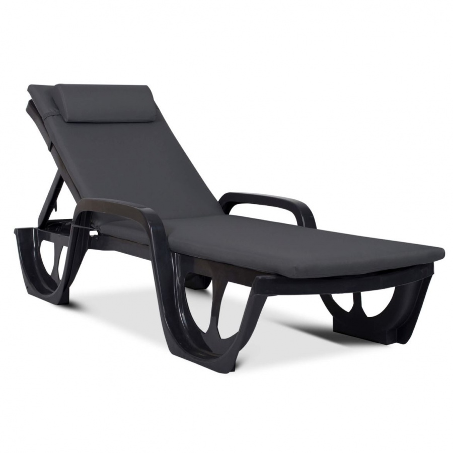 Madera poduszka z zagłówkiem na leżankę florida : kolor - s-49