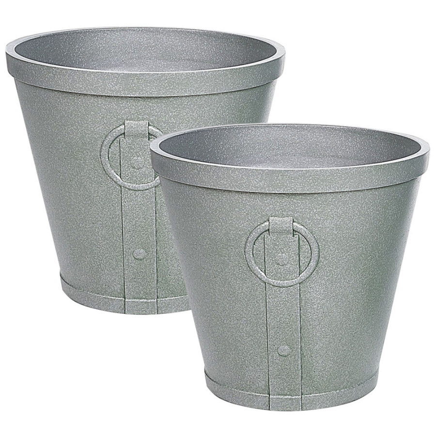 Doniczka vari kamień 45 cm szary