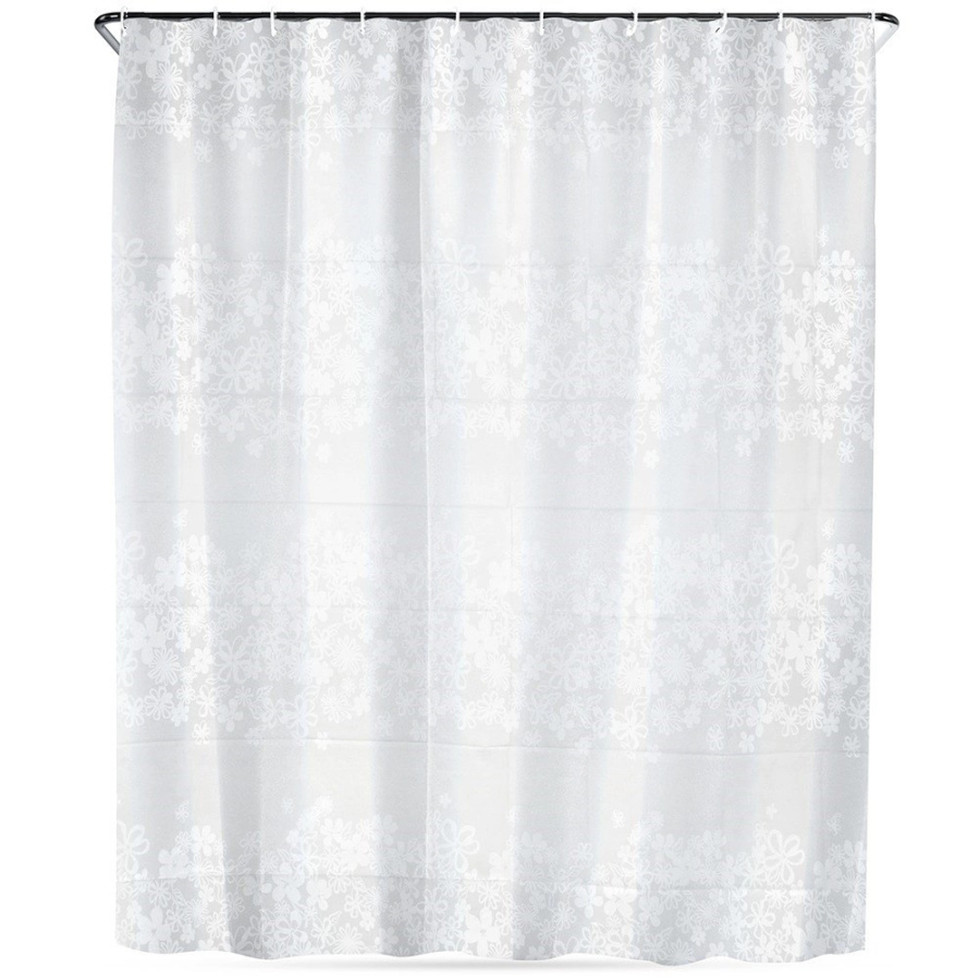 Zasłona prysznicowa haczyki wodoodporna 180x180 cm