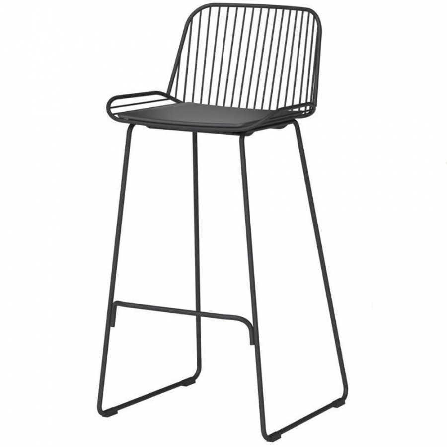 Hoker iron bar low czarny