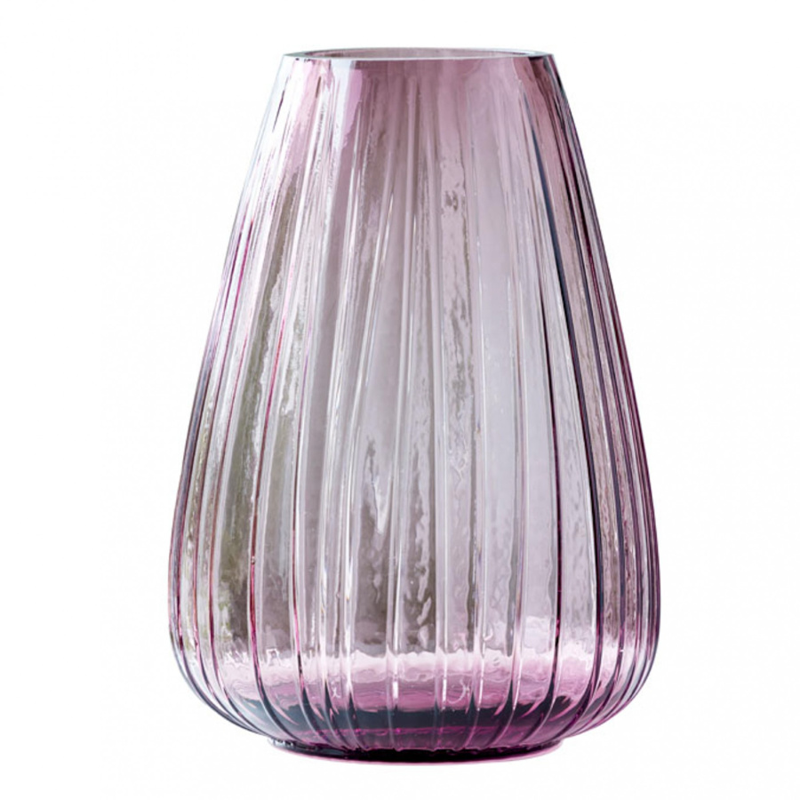 Wazon kusintha 22 cm pink glass 25347