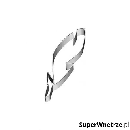 Foremka do wykrawania ciastek Piórko Birkmann srebrna