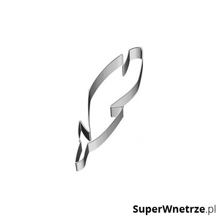 Foremka do wykrawania ciastek Piórko Birkmann srebrna