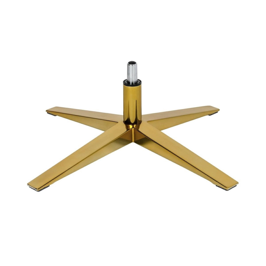 Noga i uchwyt fotel egg szeroki gold - stal lakierowana na złoty połysk