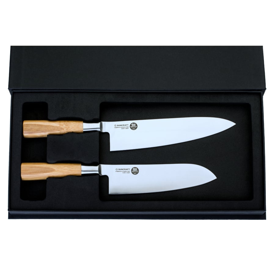 Zestaw noży Suncraft MU Bamboo w pudełku ozdobnym: [MU_0403]