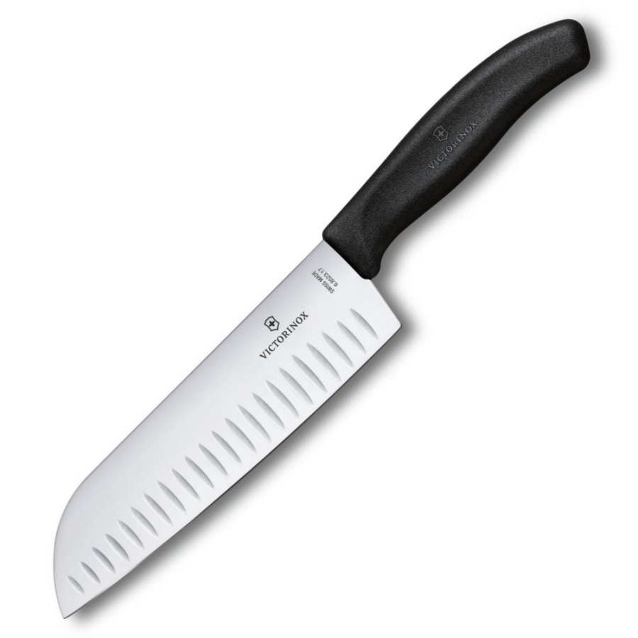 Victorinox - swiss classic - nóż santoku - 17 cm - czarny