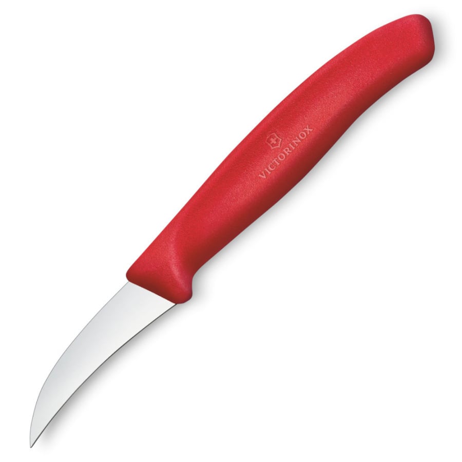 VICTORINOX - Swiss Classic - Nóż do profilowania - 6 cm - Czerwony