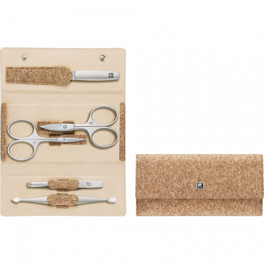 Zestaw do manicure Zwilling Twinox – korkowe etui, 5 elementów