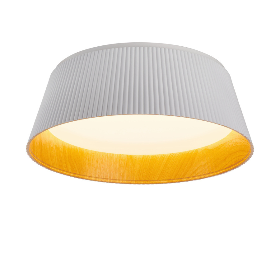 Plafon sufitowy frill led biały 45 cm