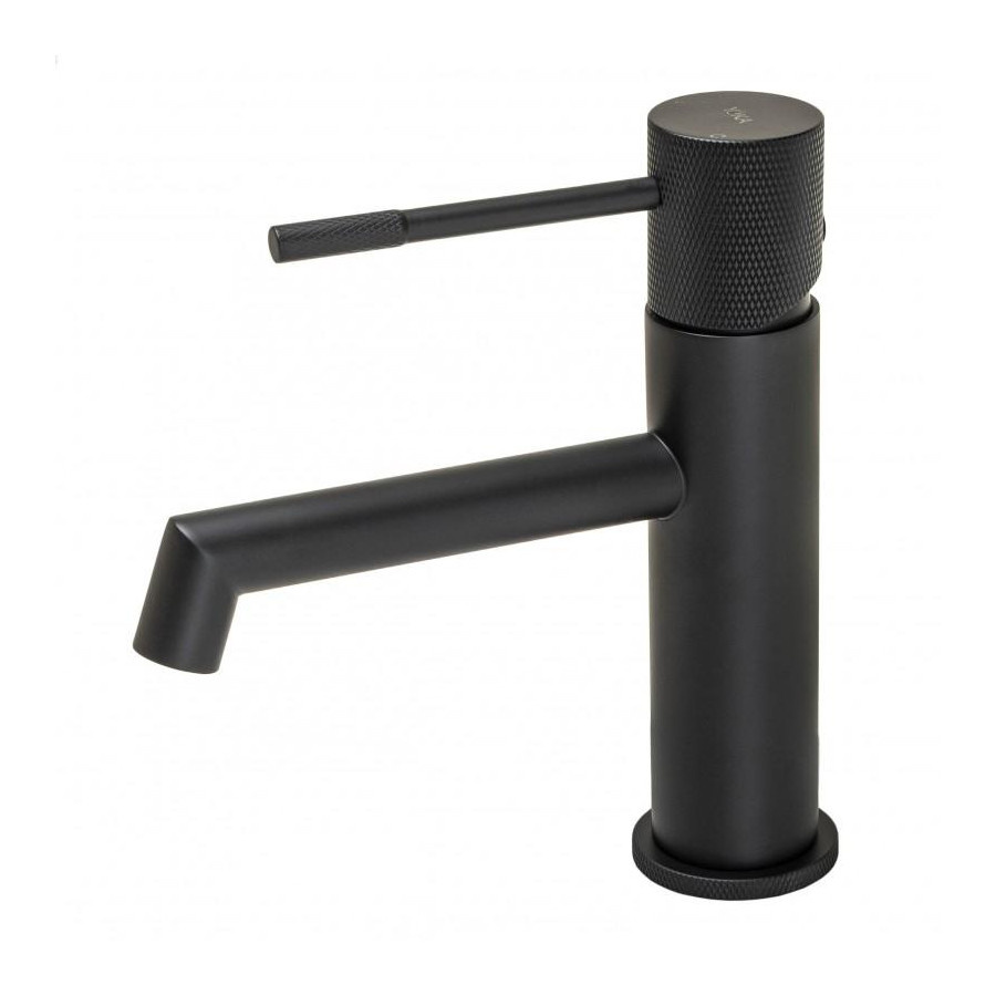 Bateria umywalkowa stojąca kran łazienkowy czarny loft - yoka