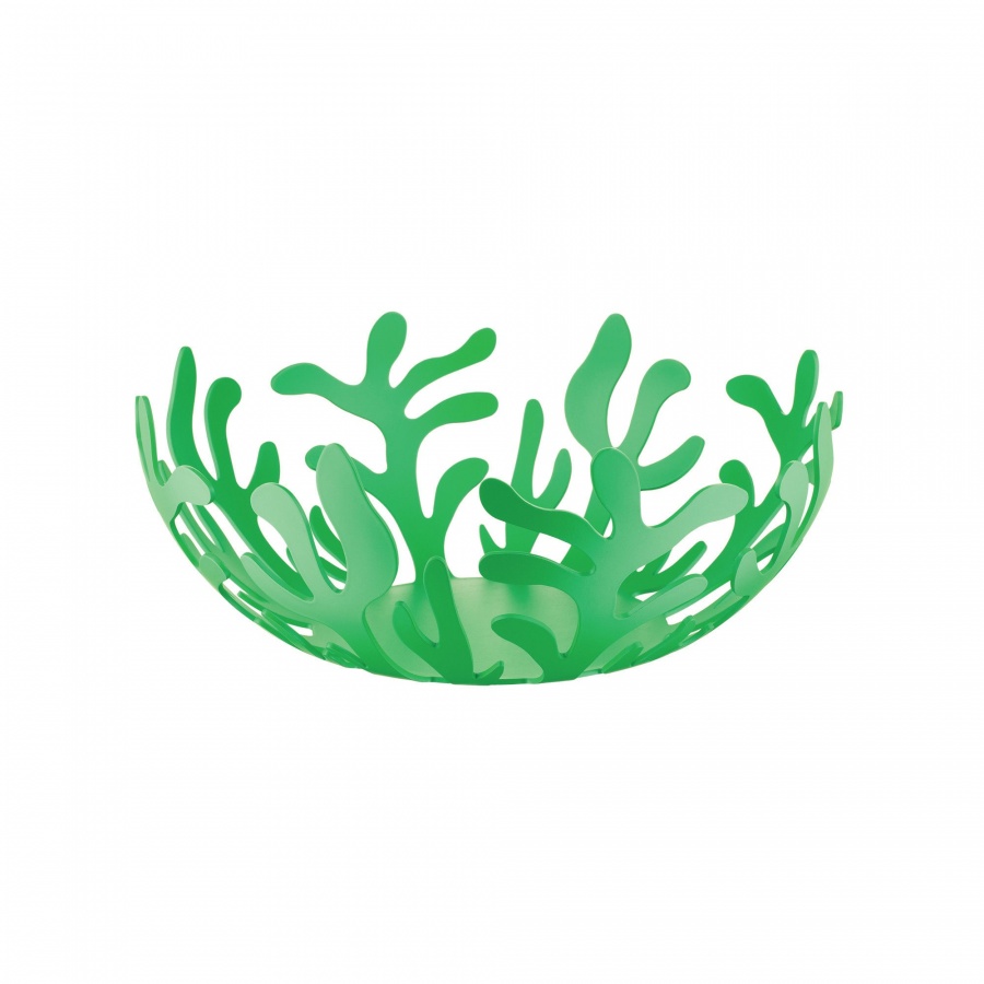 Kosz na owoce, zielony; 25 cm