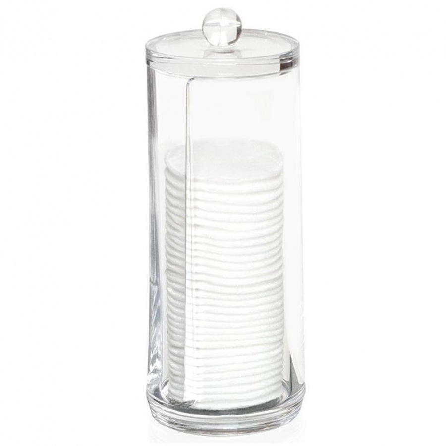 Pojemnik, podajnik na płatki kosmetyczne, higieniczne, waciki