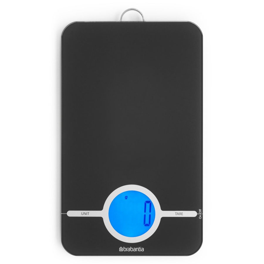 BRABANTIA - Tasty+ - Cyfrowa waga kuchenna 5 kg - Ciemnoszary