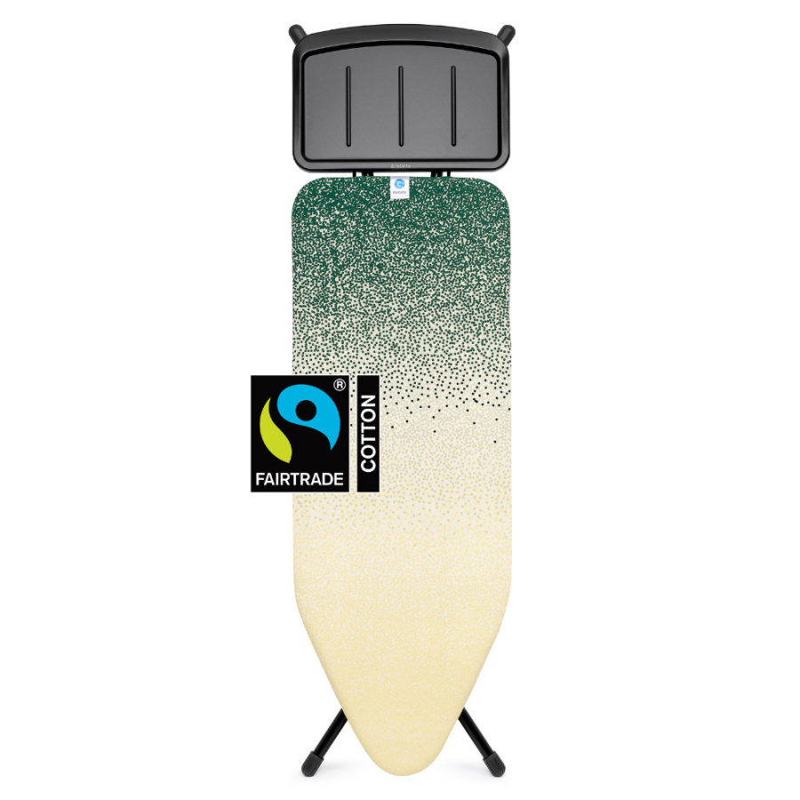 Brabantia 242106 - deska do prasowania - podstawa na generator pary - rozmiar c - fairtrade - new da