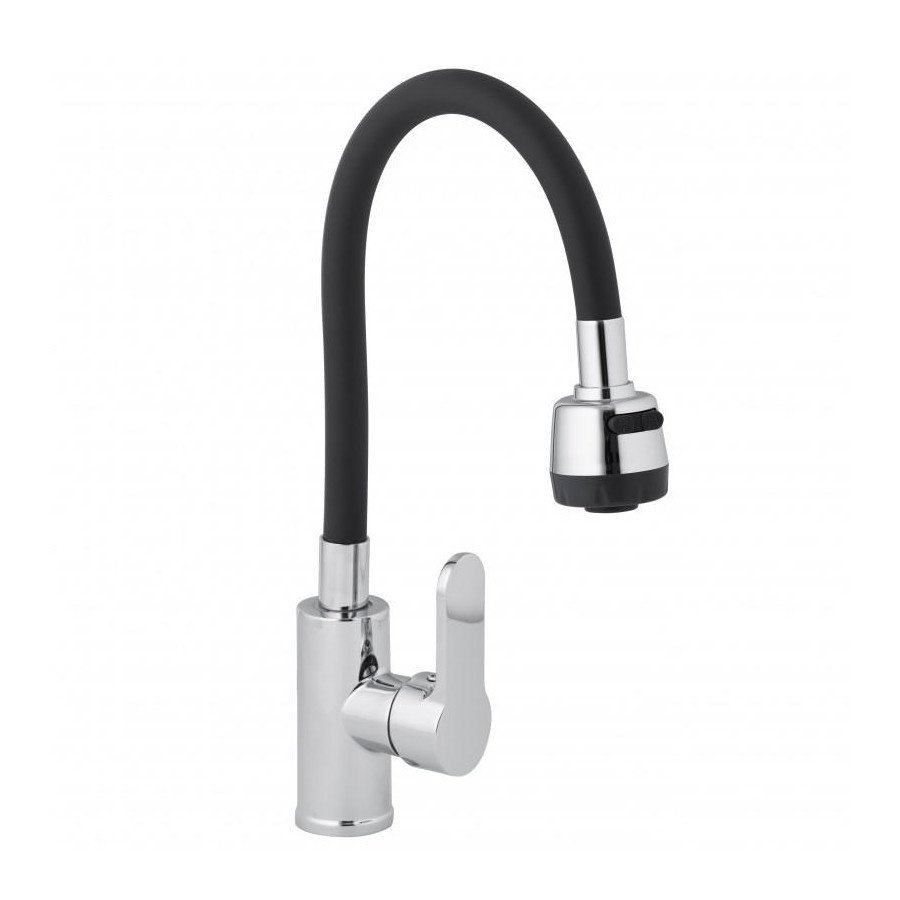 Bateria kuchenna stojąca elastyczna kran