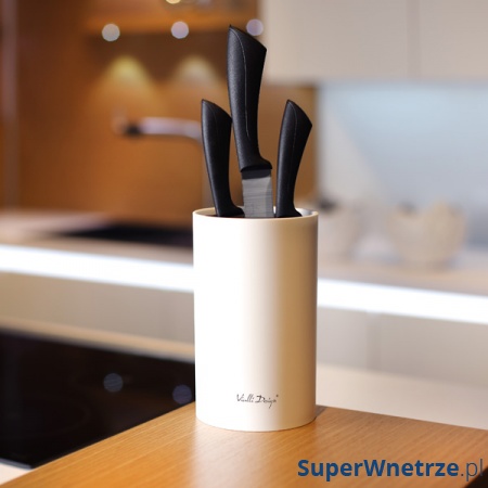 Blok do noży Vialli Design Bianco biały